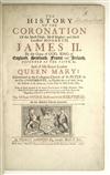 SANDFORD, FRANCIS. The History of the Coronation of . . . James II. 1687. Lacks the fireworks plate.